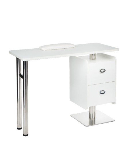 Manicure Table BD-3465 Professional Nail Station White | Bella Furniture Ireland