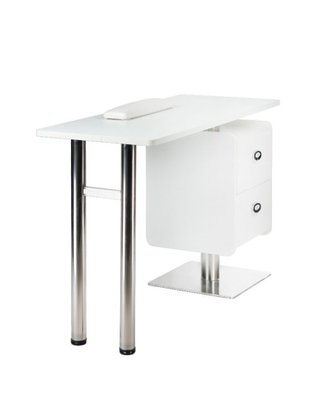 Manicure Table BD-3465 Professional Nail Station White | Bella Furniture Ireland