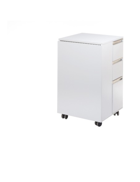 BD-3802 White Foldable Manicure Table | Bella Furniture Ireland