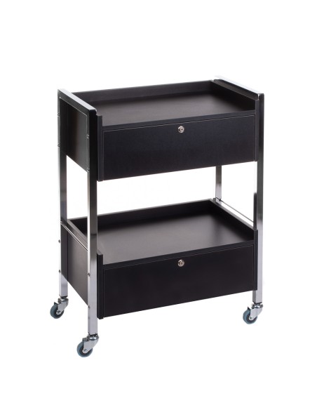 Cosmetic Cabinet BD-6004 Salon Storage Black | Bella Furniture Ireland