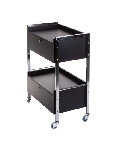 Cosmetic Cabinet BD-6004 Salon Storage Black | Bella Furniture Ireland
