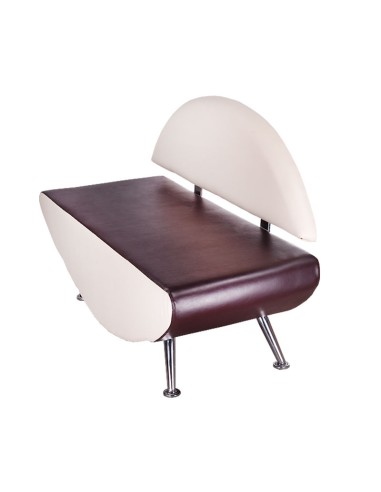 Waiting Room Sofa Carini BD-6710 Reception Cream-Brown | Bella Furniture Ireland