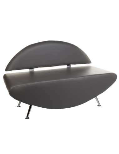 Waiting Room Sofa Carini BD-6710 For Salon Waiting Areas Grey | Bella Furniture Ireland