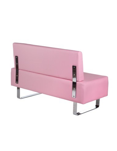 BD-6713 Pink Waiting Room Sofa | Bella Furniture Ireland