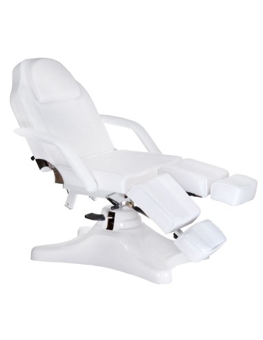 Hydraulic Beauty Chair BD-8243 for Salons | Cool White | Bella Furniture Ireland