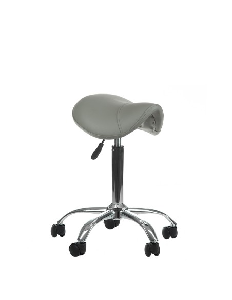 Cosmetic Stool BD-9909 Adjustable Grey | Bella Furniture Ireland