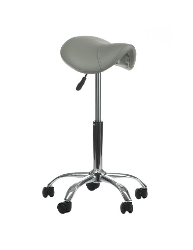 Cosmetic Stool BD-9909 Adjustable Grey | Bella Furniture Ireland
