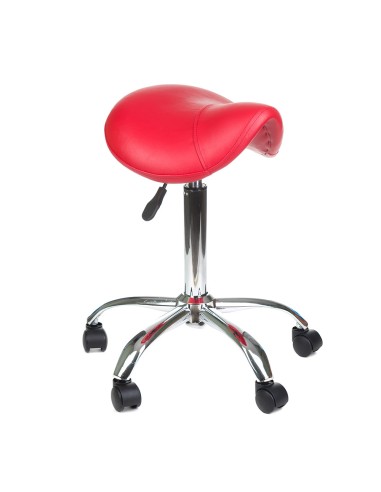 Professional Beauty Stool BD-9909 Red | Ireland