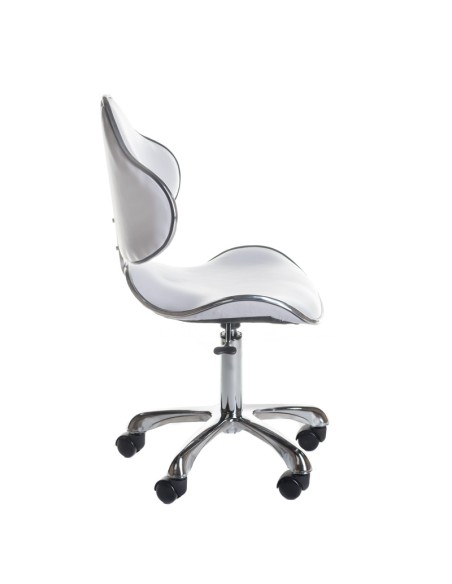 Salon Stool BD-9933 Ergonomic Treatment White | Bella Furniture Ireland
