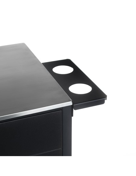 KALEVA INKOO Black Mobile Workstation | Bella Furniture Ireland
