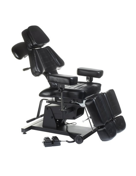 Electric Tattoo Chair KIMI INKOO Professional Studio Couch Black | Bella Furniture Ireland