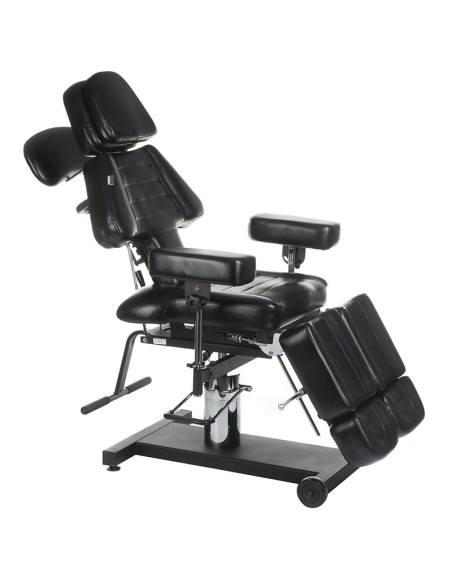 LARI INKOO Black Hydraulic Tattoo Chair | Bella Furniture Ireland