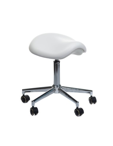 BD-Y913 White Treatment Stool | Bella Furniture Ireland