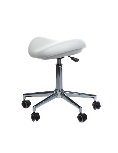 BD-Y913 White Treatment Stool | Bella Furniture Ireland