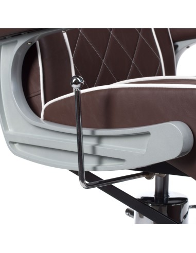 Barber Chair ODYS BH-31825M Professional Styling Matt Brown | Bella Furniture Ireland