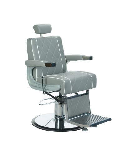 Barber Chair Odys BH-31825M Light Grey | Ireland
