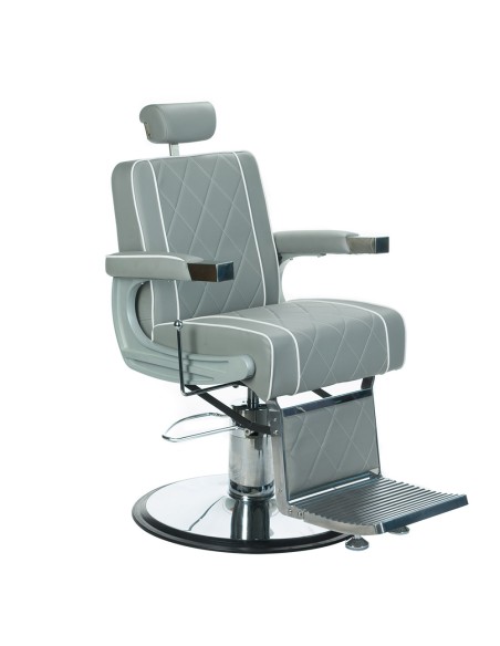 Barber Chair Odys BH-31825M Light Grey | Ireland