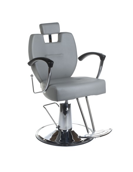 HEKTOR BH-3208 Light Grey Barbers Chair | Bella Furniture Ireland
