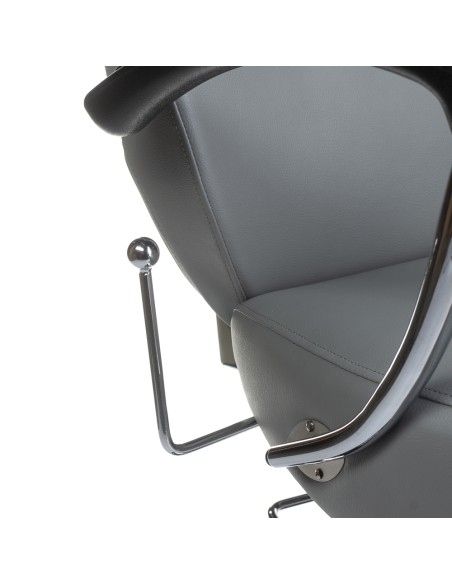 HEKTOR BH-3208 Light Grey Barbers Chair | Bella Furniture Ireland
