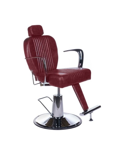 Barbers Chair Olaf BH-3273 Professional Styling Cherry | Bella Furniture Ireland