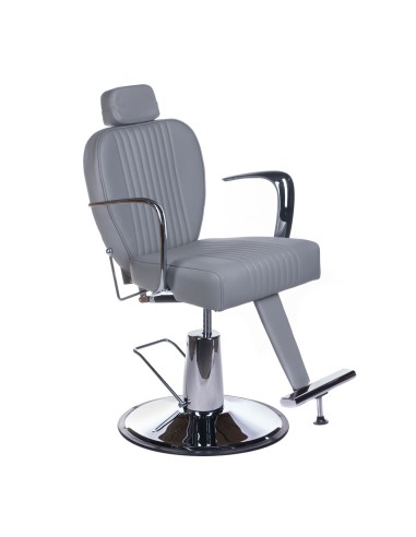 OLAF BH-3273 Light Grey Barber Chair | Bella Furniture Ireland