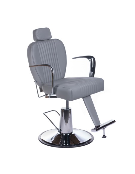 OLAF BH-3273 Light Grey Barber Chair | Bella Furniture Ireland