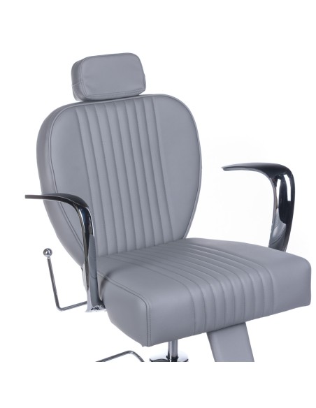 OLAF BH-3273 Light Grey Barber Chair | Bella Furniture Ireland