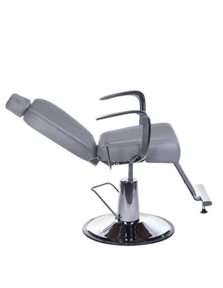 OLAF BH-3273 Light Grey Barber Chair | Bella Furniture Ireland