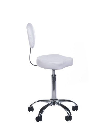 Professional Beauty Stool BH-7268 For Salons & Spas White | Bella Furniture Ireland
