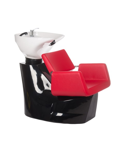 Hairdressing Wash Unit Vito BH-8022 Professional Salon Red | Bella Furniture Ireland