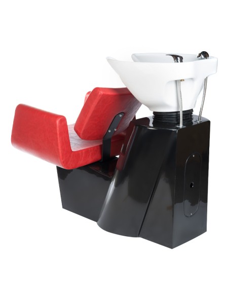 Hairdressing Wash Unit Vito BH-8022 Professional Salon Red | Bella Furniture Ireland