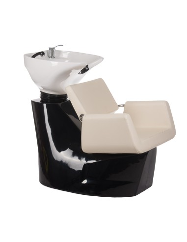 Vito BH-8022 Cream Hairdressing Wash Unit | Bella Furniture Ireland