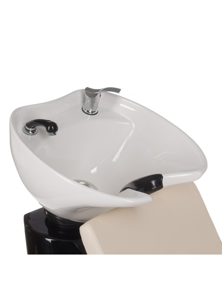 Vito BH-8022 Cream Hairdressing Wash Unit | Bella Furniture Ireland