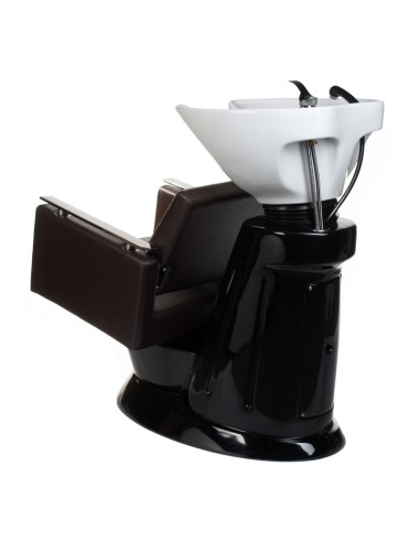 MILO BH-8025 Brown Hairdressing Wash Unit | Bella Furniture Ireland