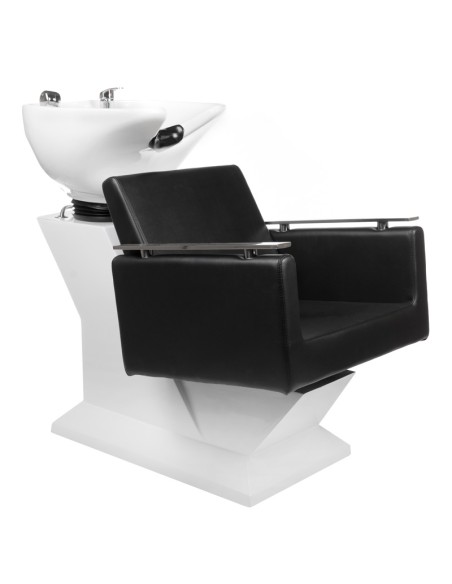 Hairdressing Wash Unit MILO BH-8025 Professional Salon Black | Bella Furniture Ireland
