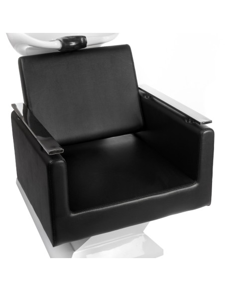 Hairdressing Wash Unit MILO BH-8025 Professional Salon Black | Bella Furniture Ireland