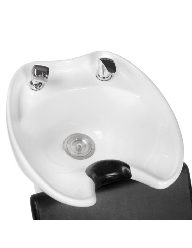 Hairdressing Wash Unit MILO BH-8025 Professional Salon Black | Bella Furniture Ireland