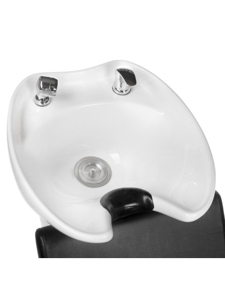 Hairdressing Wash Unit MILO BH-8025 Professional Salon Black | Bella Furniture Ireland