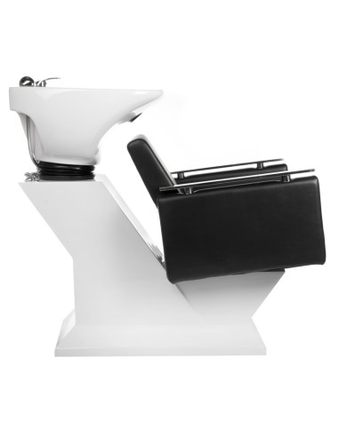 Hairdressing Wash Unit MILO BH-8025 Professional Salon Black | Bella Furniture Ireland