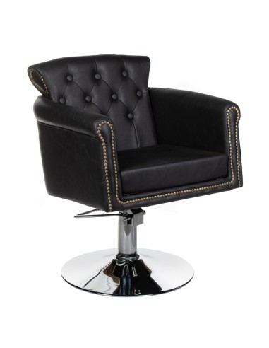 ALBERTO BH-8038 Black Hairdressing Chair | Bella Furniture Ireland