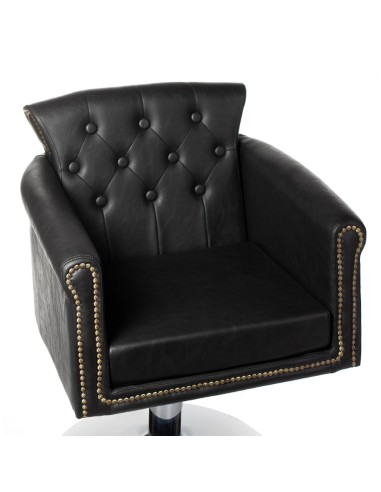 ALBERTO BH-8038 Black Hairdressing Chair | Bella Furniture Ireland