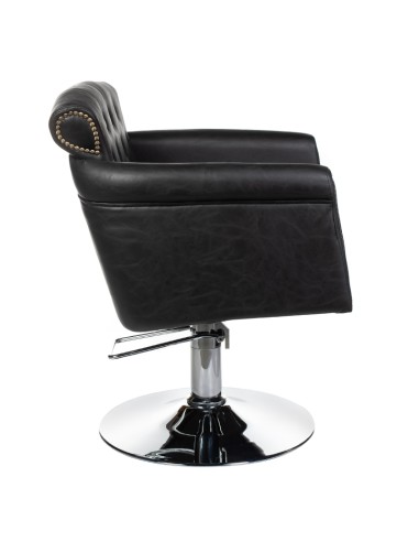 ALBERTO BH-8038 Black Hairdressing Chair | Bella Furniture Ireland