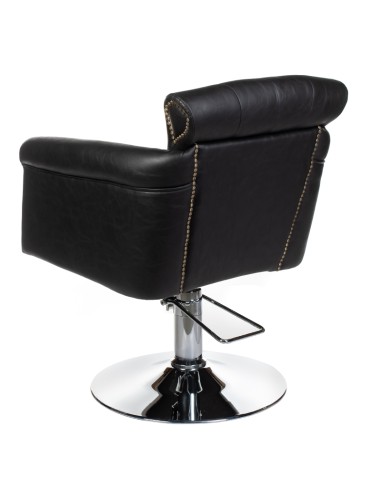 ALBERTO BH-8038 Black Hairdressing Chair | Bella Furniture Ireland