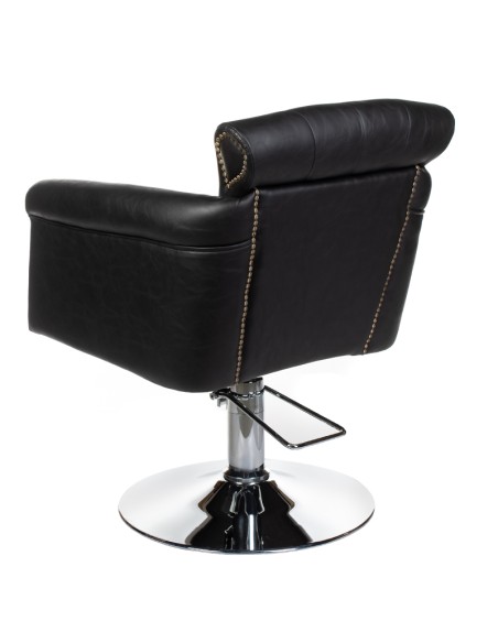 ALBERTO BH-8038 Black Hairdressing Chair | Bella Furniture Ireland