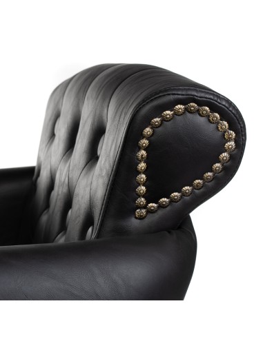 ALBERTO BH-8038 Black Hairdressing Chair | Bella Furniture Ireland