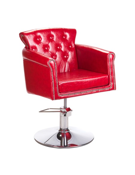 Hairdressing Styling Chair Alberto BH-8038 Red | Ireland