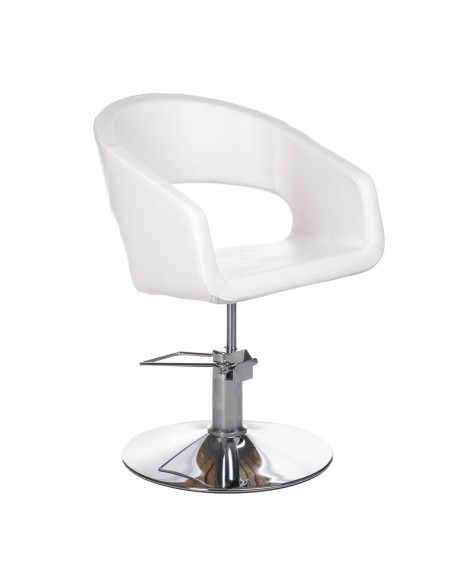 BH-8821 White Hairdressing Chair | Bella Furniture Ireland