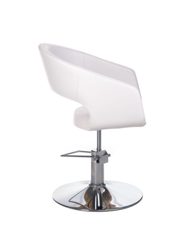 BH-8821 White Hairdressing Chair | Bella Furniture Ireland