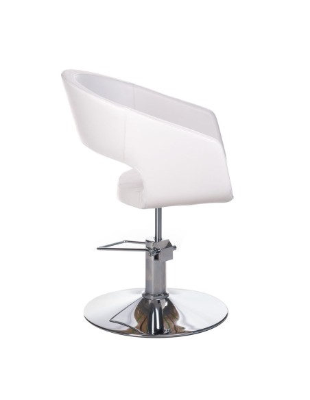 BH-8821 White Hairdressing Chair | Bella Furniture Ireland