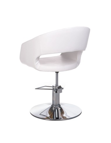 BH-8821 White Hairdressing Chair | Bella Furniture Ireland